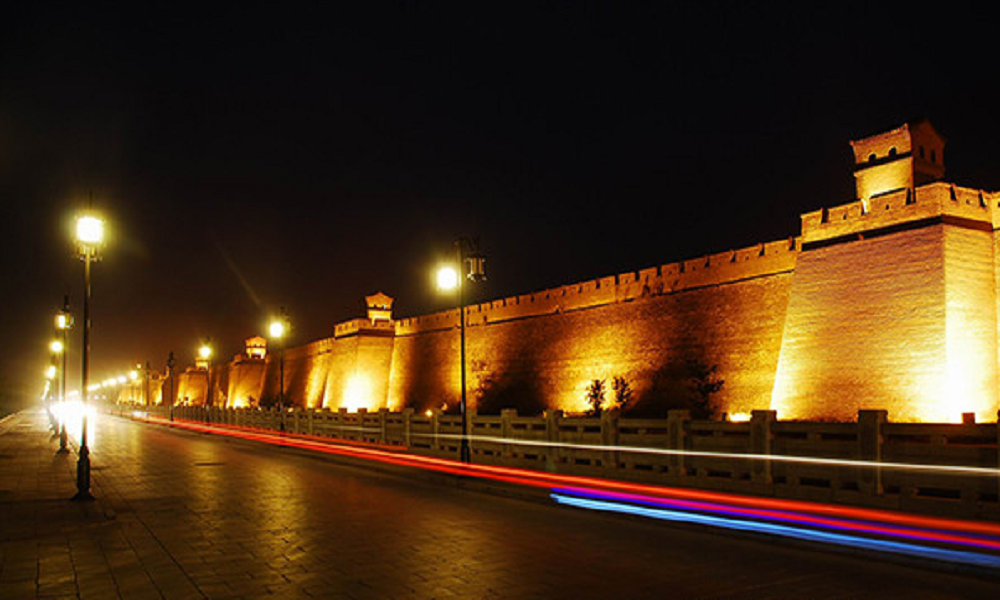 平遥古城景区亮化