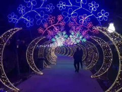  灯光雕塑你了解多少 商业灯光美陈公司告诉您